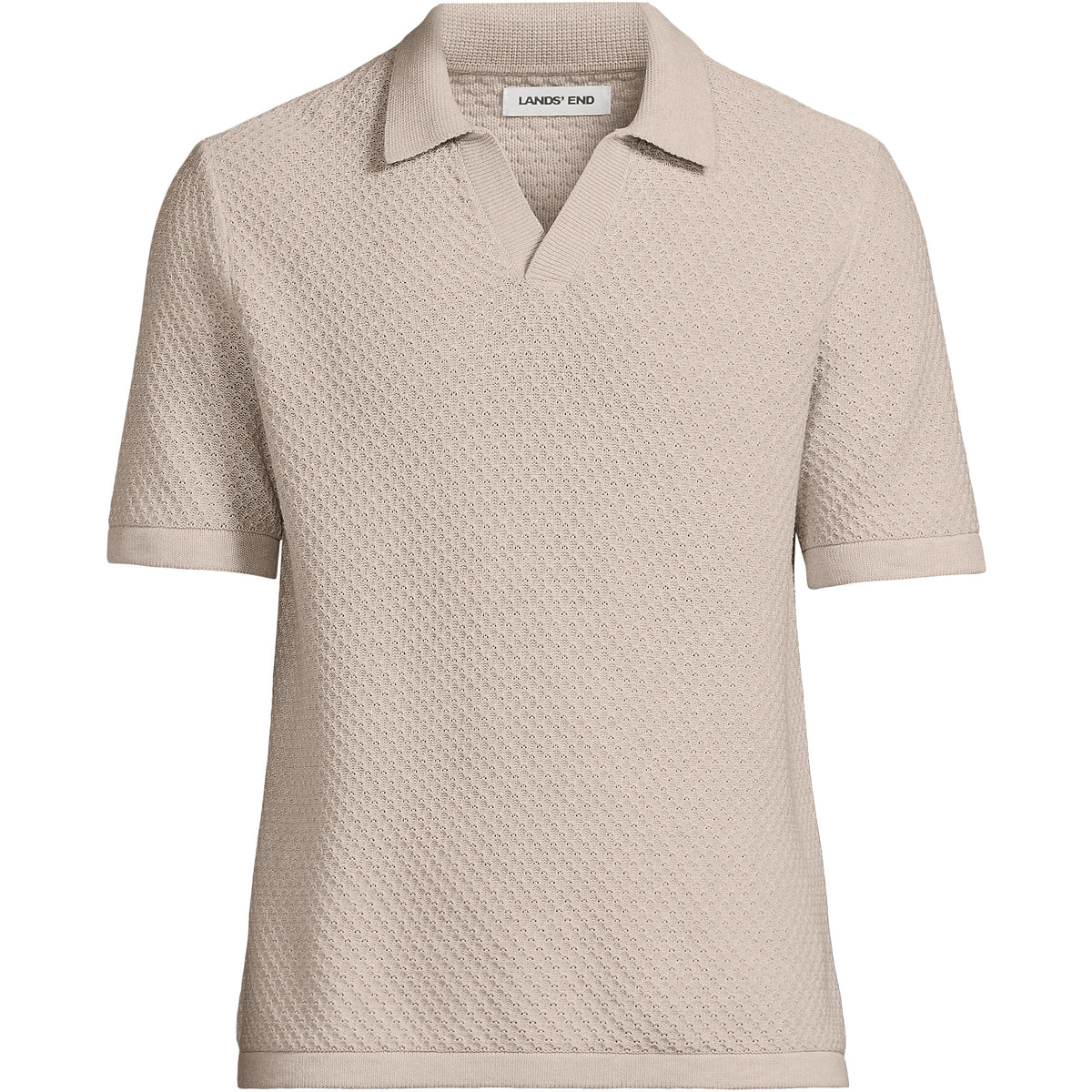 Men's Short Sleeve Johnny Collar Polo