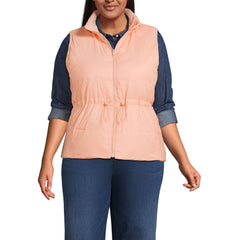 Women's Plus Size Wanderweight Reversible Packable Down Vest
