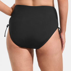 Women's Plus Size High Waisted Adjustable Bikini Bottoms