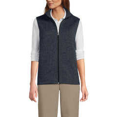 School Uniform Unisex Sweater Fleece Zip Front Vest