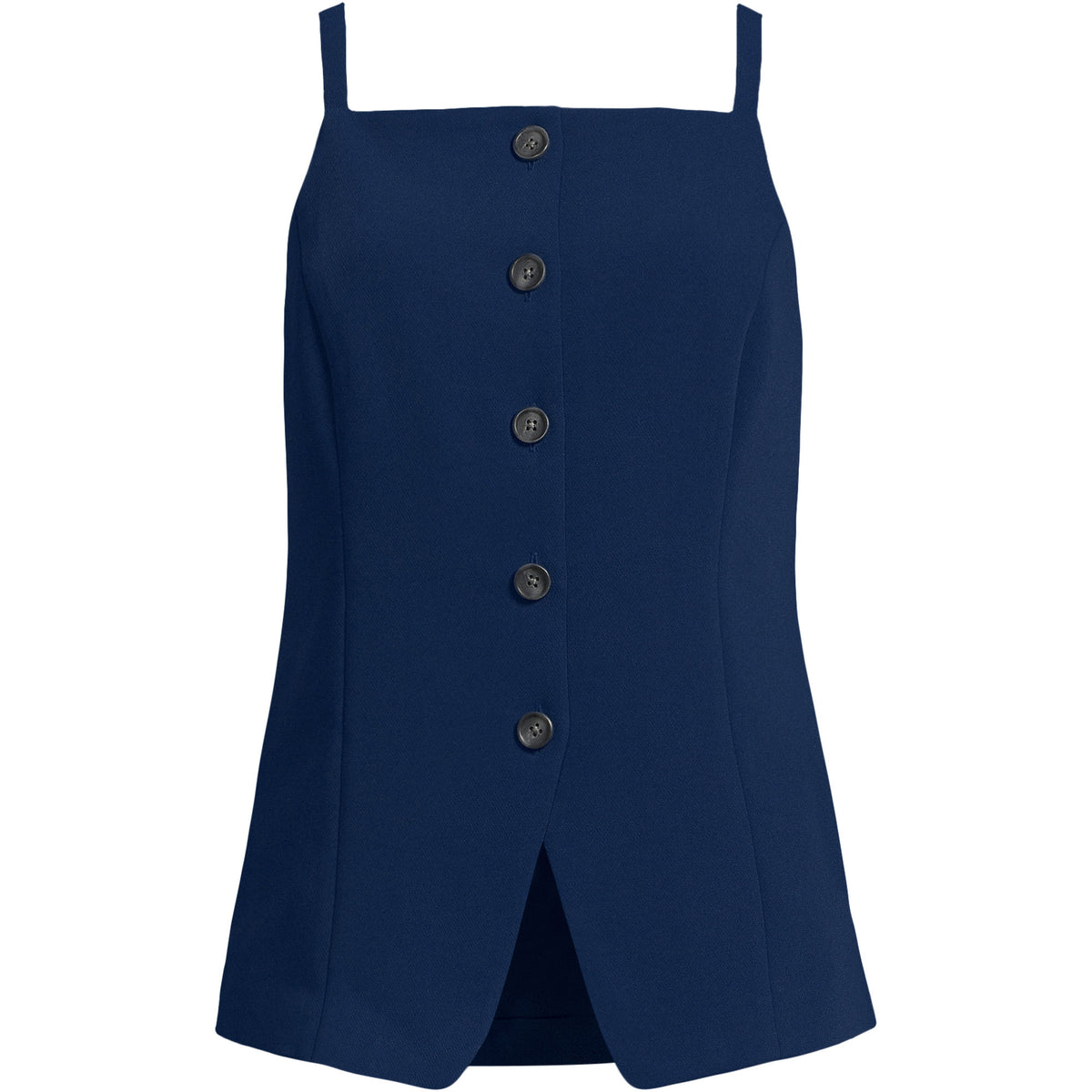 Women's Washable Suiting Button Front Vest