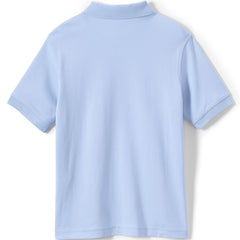 Kids Husky Short Sleeve Interlock Polo Shirt