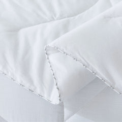 Waverly Cotton White Duck Down and Feather Comforter