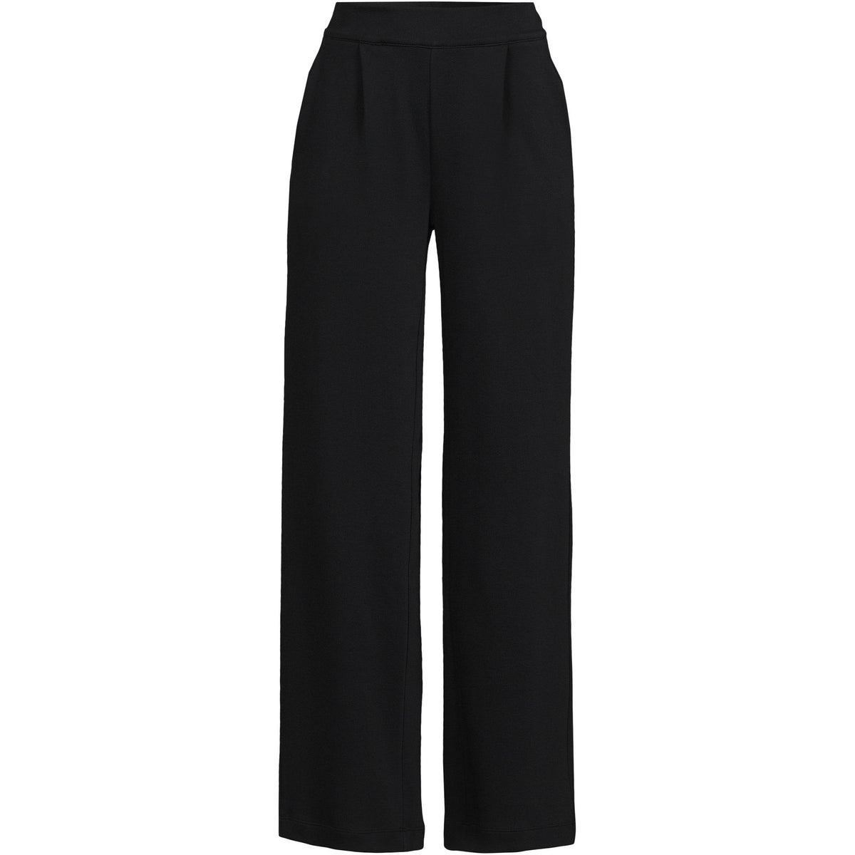 Women's Sport Knit High Rise Pleated Wide Leg Pants