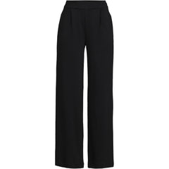 Women's Petite Sport Knit High Rise Pleated Wide Leg Pants
