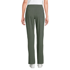 Women's Petite Active Hi Impact 5 Pocket High Rise Straight Leg Pants