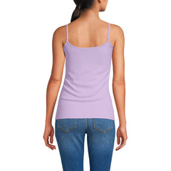 Women's Variegated Micro Rib Lace Trim Cami