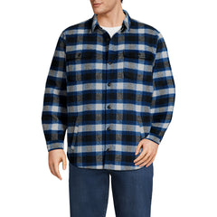 Men's Big Super Brushed Shirt Jacket