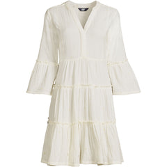 Women's Gauze Tiered Dress