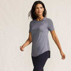 Women's Tall Short Sleeve Cooling Performance Tunic Tee