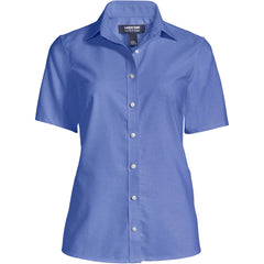Women's Plus Size Short Sleeve Oxford Shirt