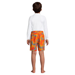 Boys Printed Volley Swim Trunks