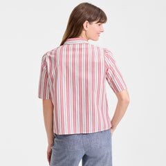 Women's Poplin Button Front Shirt