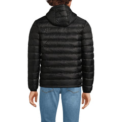 Men's Big and Tall Hooded Wanderweight Packable Down Jacket
