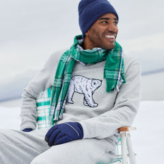 Men's Long Sleeve Serious Sweats Holiday Crew Sweatshirt