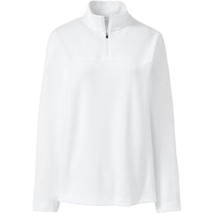School Uniform Women's Textured Quarter Zip Pullover