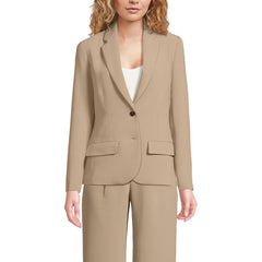 Women's Petite Crepe Blazer