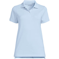 Women's Short Sleeve Mesh Polo Shirt