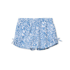 Girls Knit Side Bow Shorts