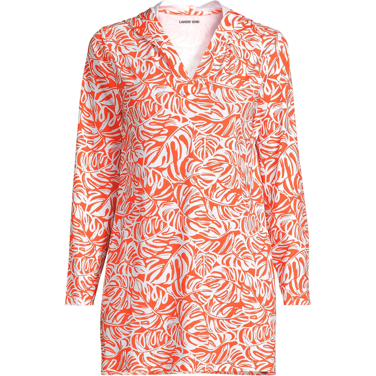 Women's SunShade UPF 50 Hooded Mini Swim Swim Cover-Up Dress