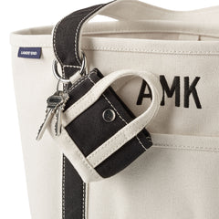 Micro Canvas Tote Charm