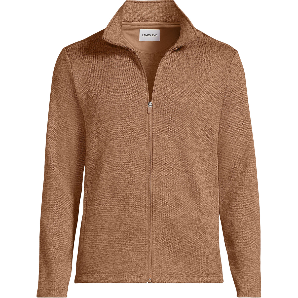 Men's Big Sweater Fleece Zip Front Jacket