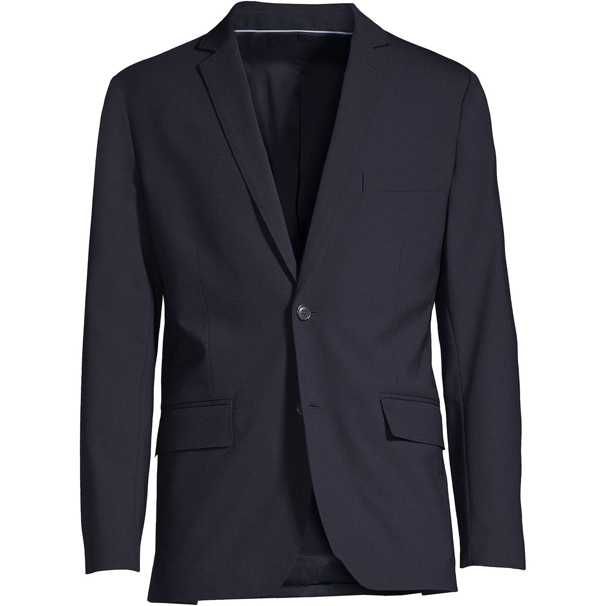 School Uniform Men's Tall Washable Wool 2 Button Tailored Fit Suit Jacket