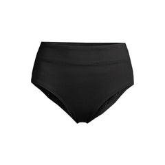 Women's Petite Tummy Control High Waisted Bikini Swim Bottoms