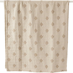 Embroidered Matelasse Bed Coverlet