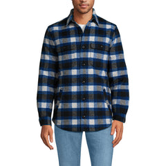 Men's Tall Super Brushed Shirt Jacket