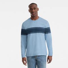 Men's Tall Long Sleeve Slub Crew