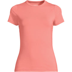 Women's Petite Short Sleeve Cooling Crew Neck T-Shirt