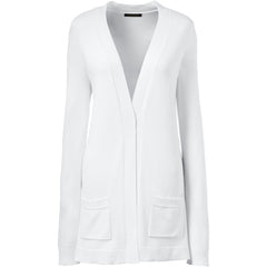 Women's Petite Performance Long Open Cardigan