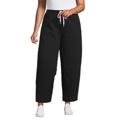 Women's Plus Size Serious Sweats High Rise Barrel Pants
