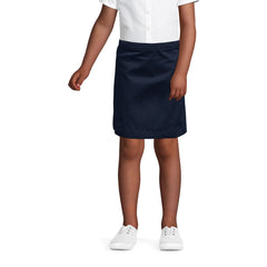 Girls Slim Blend Chino Skort Above Knee