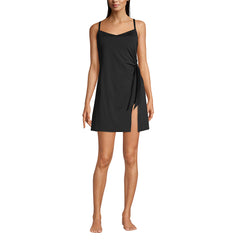 Women's Chlorine Resistant Sweetheart Swim Dress One Piece Swimsuit