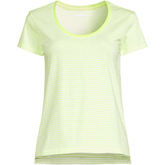 Women's Supima Cotton Short Sleeve Scoop Neck Tee