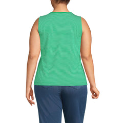 Women's Plus Size Lightweight Jersey Tank Top