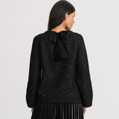 Women's Blend Bow Back Sweater
