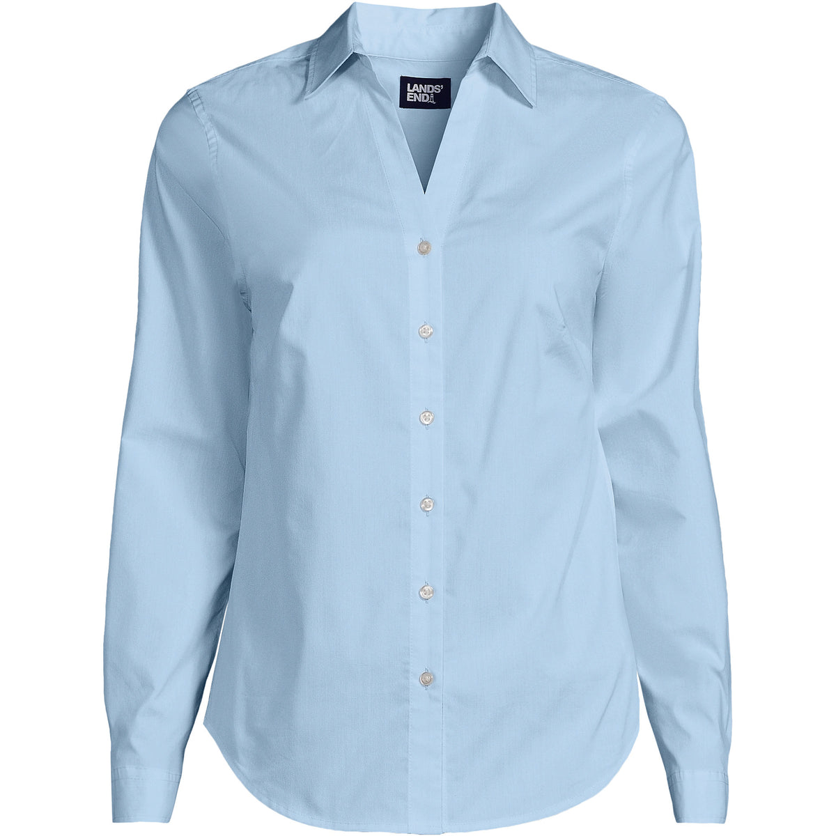 Women's Long Sleeve Coolmax Vneck Shirt
