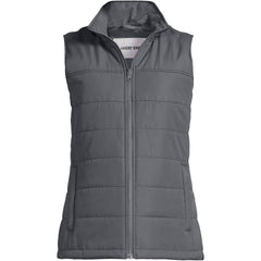 School Uniform Women's Plus Insulated Zip Front Vest