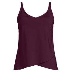 Women's Plus Size DD-Cup Tulip Hem Tankini Top