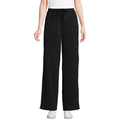Women's Petite Serious Sweats High Rise Relaxed Straight Leg Pants - Set Bottom