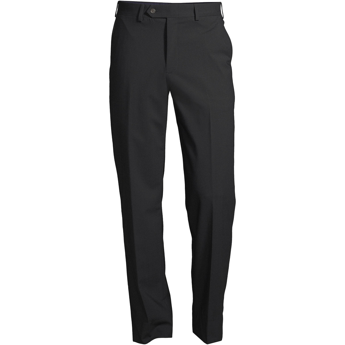 Men's Tall Washable Wool Plain Trousers