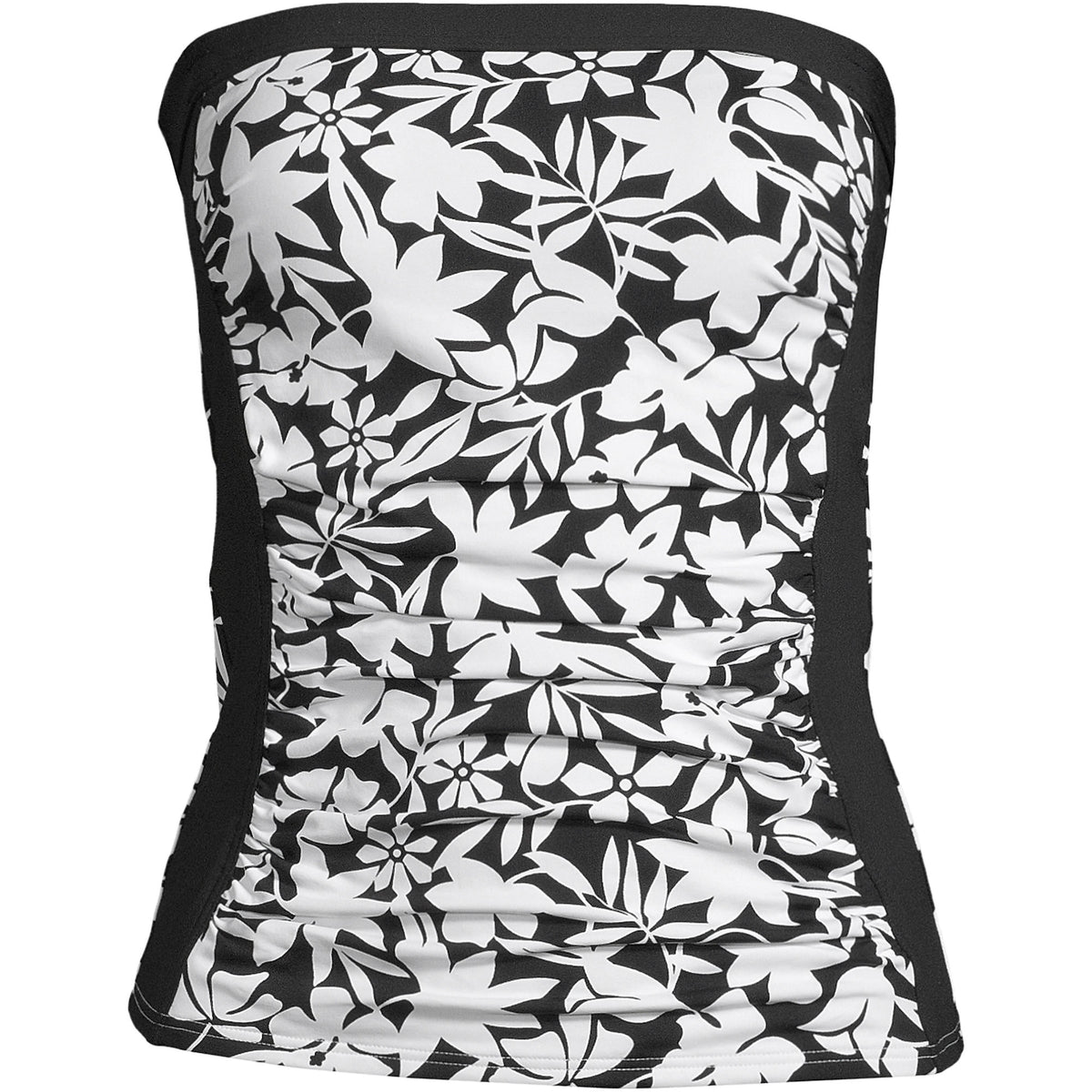 Women's D-Cup Bandeau Tankini Swimsuit Top