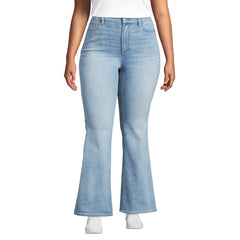 Women's Plus Size Recover Denim High Rise Flare Jeans