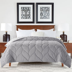 Waverly Cozy Reversible Down Alternative Fleece Comforter