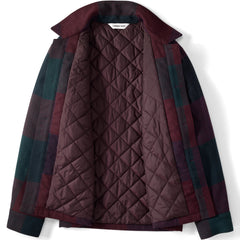 Men's Tall Wool Blend Shirt Jacket