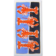 Printed Velour Beach Towel