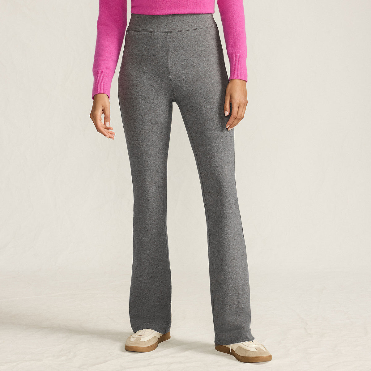 Women's Tall Starfish High Rise Pull On Flare Pocket Pants